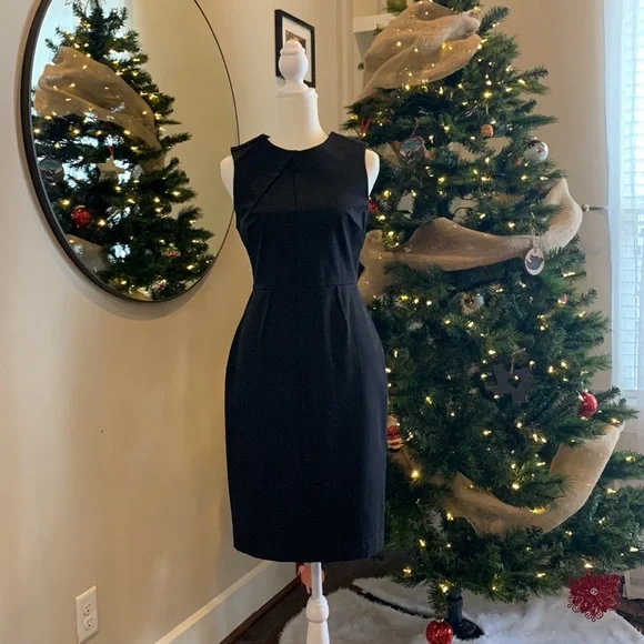 banana republic christmas dress Banana Republic Navy Lace Shift Dress Christmas New Party {Size 10}